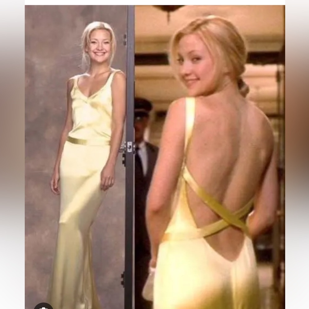 Champagne Colored How to lose a guy in 10 days dress. Bridal, Gala, Prom Dress.
